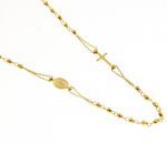 Golden rosary necklace k14  (code S213582)